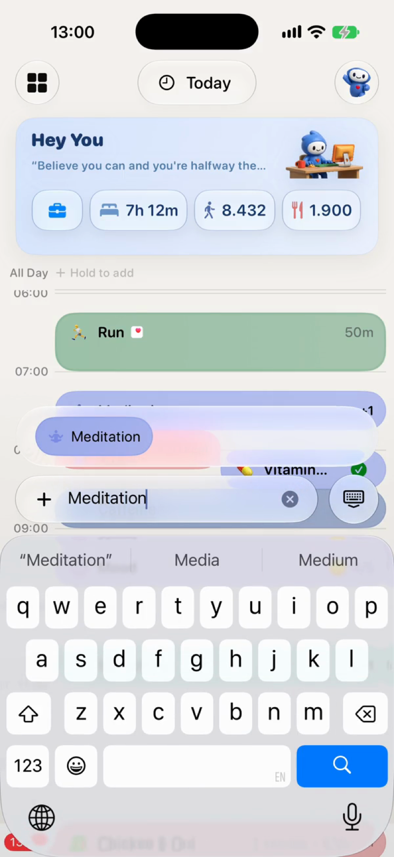 Track habits automatically in Lopie with voice, photo, and text logging