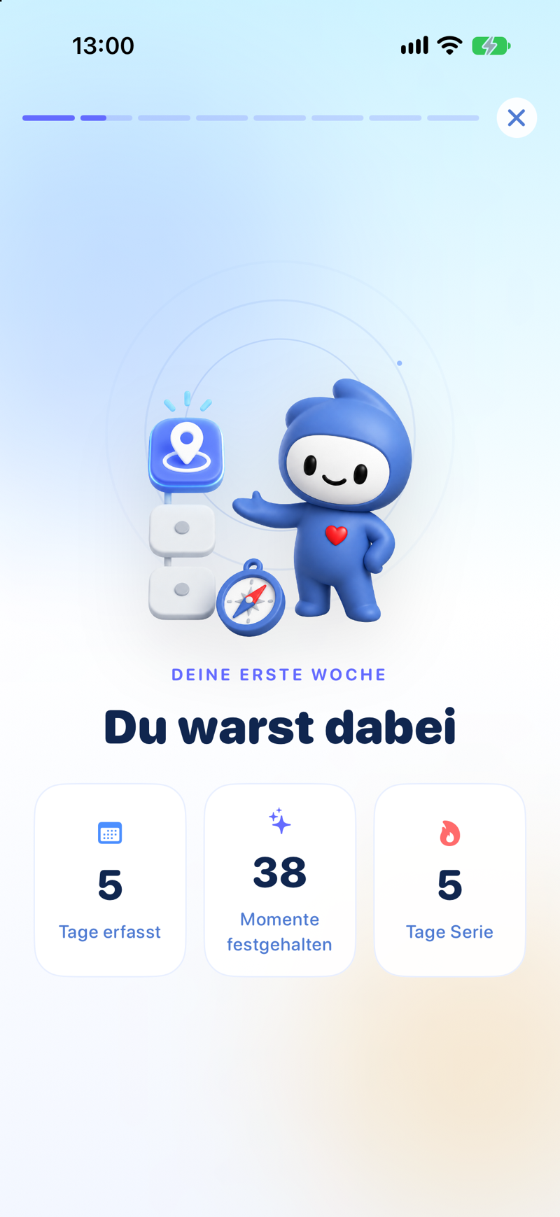 Lopie Wochenrückblick mit der Woche und einem Muster